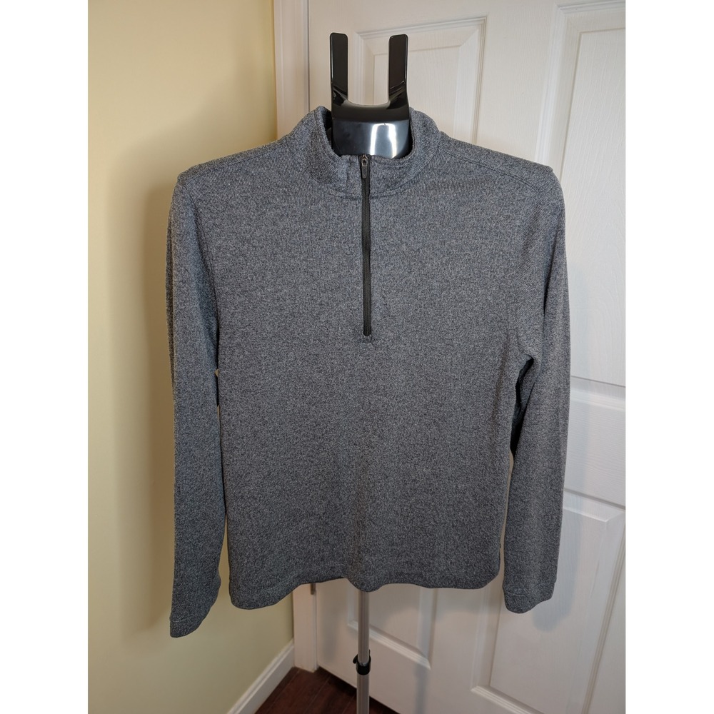 Rhone Quarter Zip Pullover Gray Performance Activewear‎ - Size M